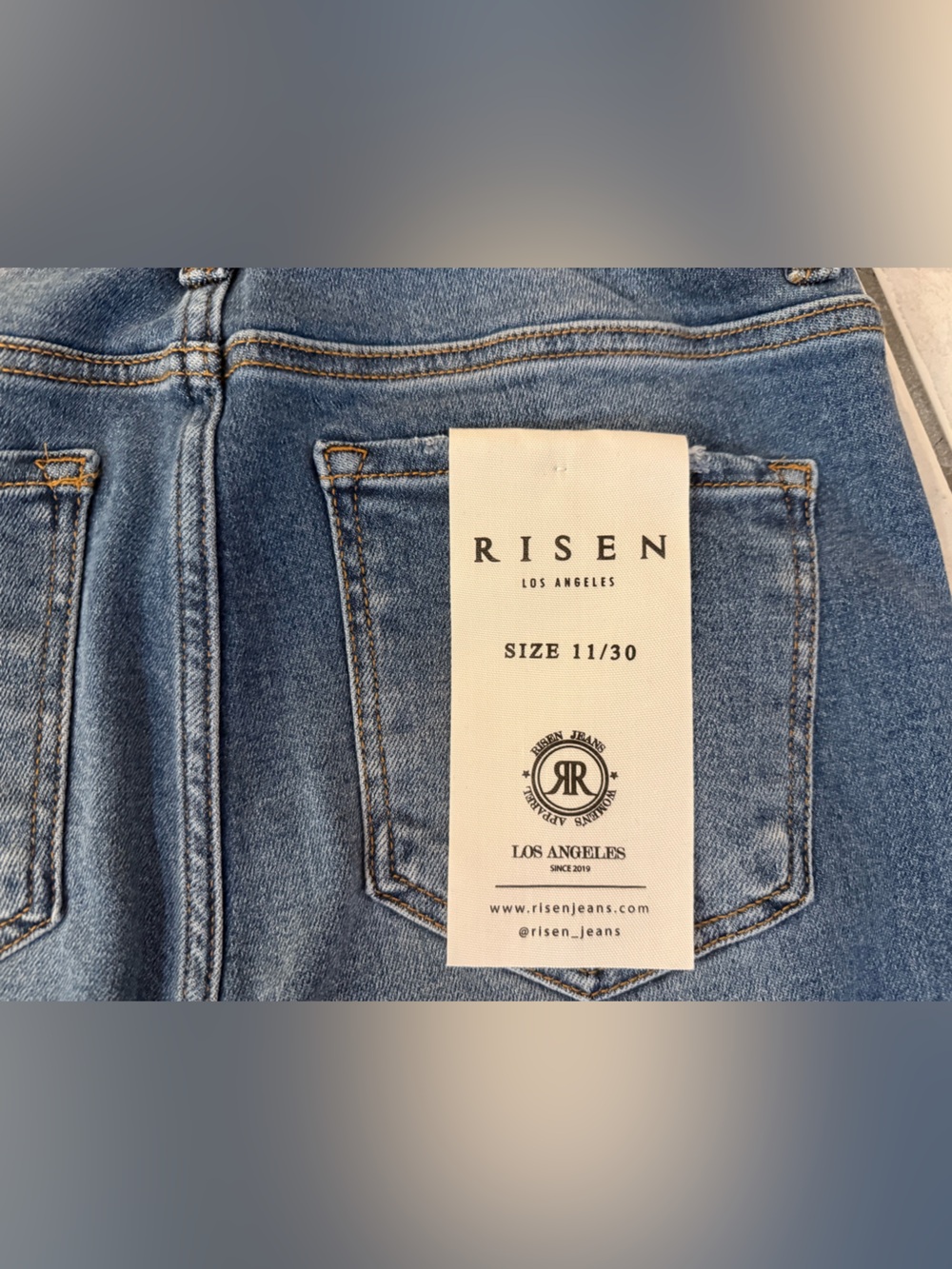 Risen Jeans Straight Fit Size 11 NWT - Picture 4 of 4